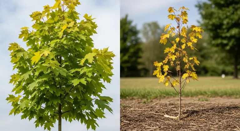 autumn blaze maple not growing