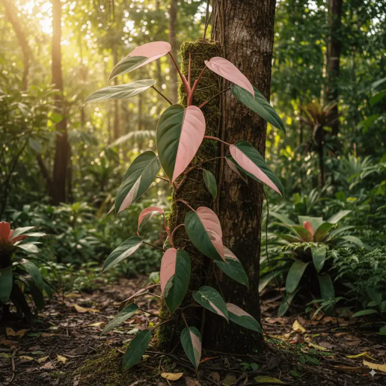 do-pink-princess-philodendrons-climb