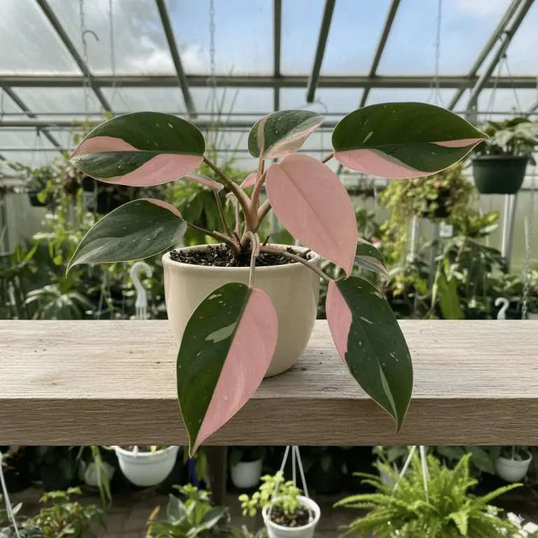 tiny-pink-princess-philodendron-in-pot